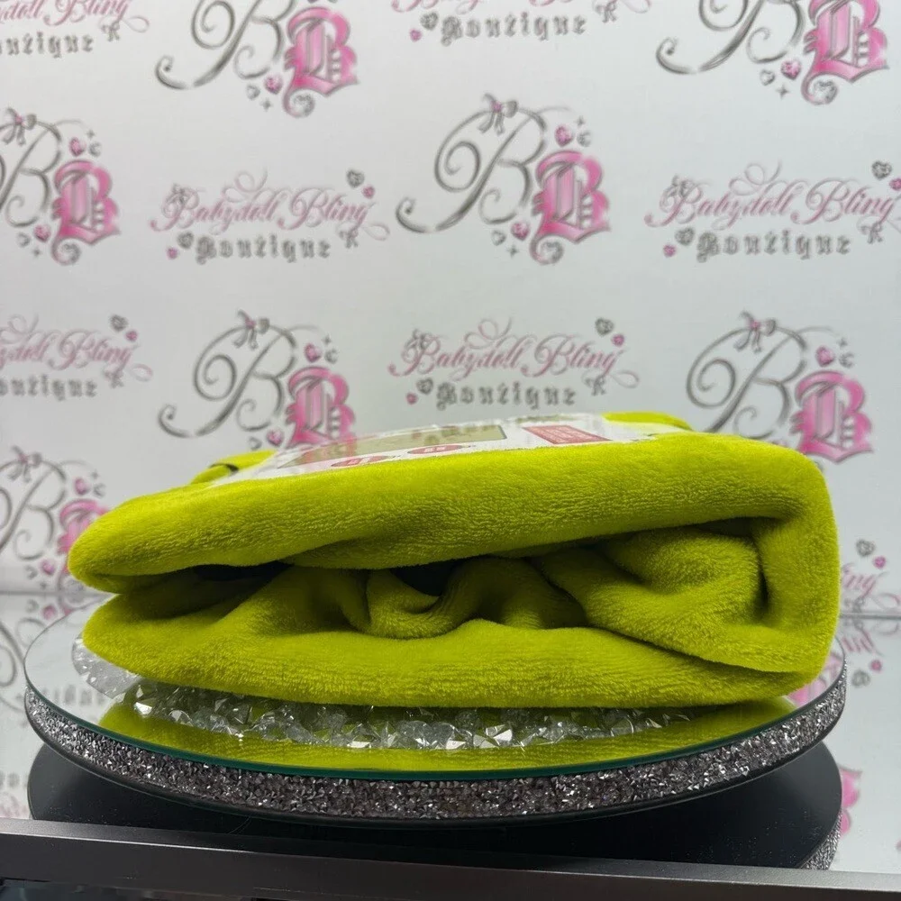 The Grinch blanket brand new Christmas neon green Silky Soft Throw Blanket